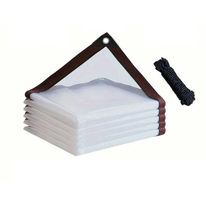 🌧️🛡️49% OFF – Sturdy & Transparent Waterproof Tarpaulin | UV-resistant, tear-resistant and perfect for garden, balcony, car and outdoor protection 🌧️🛡️