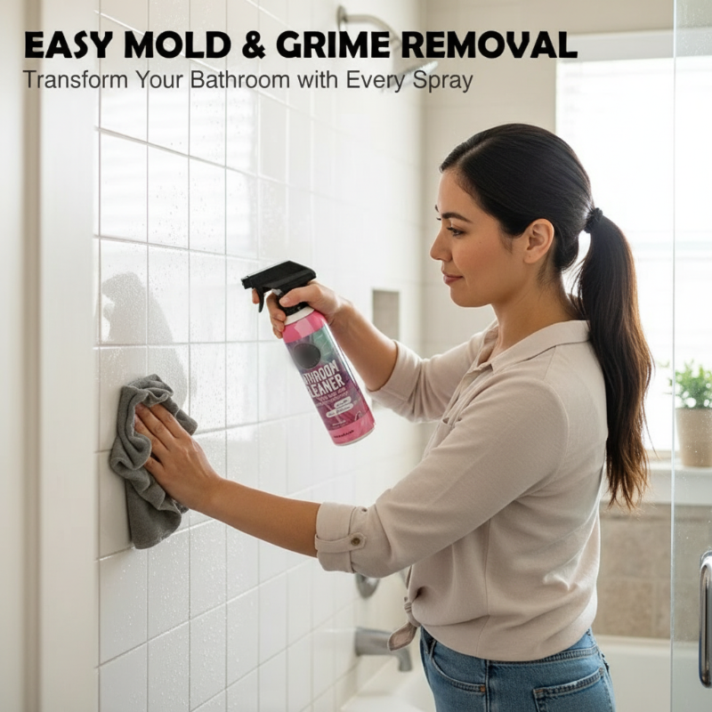 💗LETZTER TAG DES SONDERANGEBOTS – 50 % RABATT⚡ÜBER 50.000 VERKAUFTE EXEMPLARE💕Allzweck-Badezimmerreiniger gegen Schimmel und Kalkablagerungen🛁