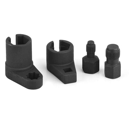 🔧Automotive O2 Sensor Offset Socket & Thread Chaser 5 PCS Set