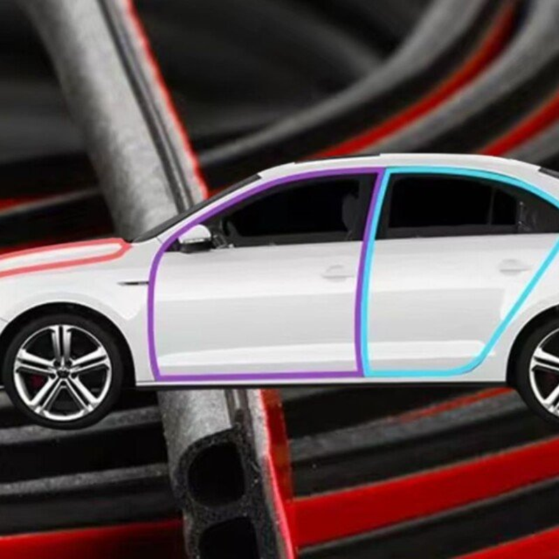 🚗 49% OFF NOW! 🔧 Self-Adhesive Car Door Rubber Sealing Strip – Reduces Noise, Dust-Proof & Easy Installation 🛡️