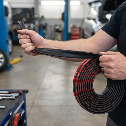 🚗 49% OFF NOW! 🔧 Self-Adhesive Car Door Rubber Sealing Strip – Reduces Noise, Dust-Proof & Easy Installation 🛡️