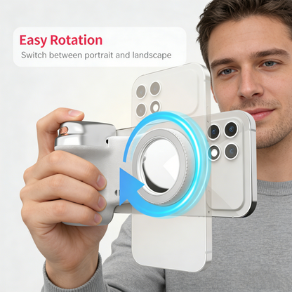 Magnetic Phone Camera Grip