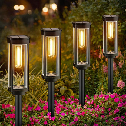 ☀️  Solar Pathway Lights Outdoor