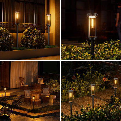 ☀️  Solar Pathway Lights Outdoor