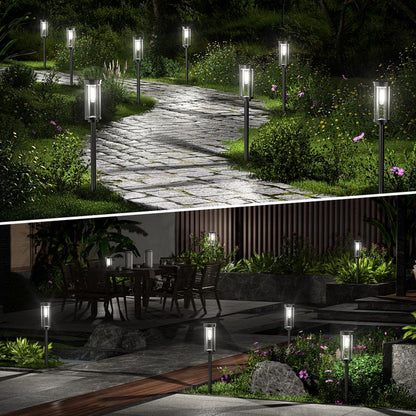 ☀️  Solar Pathway Lights Outdoor