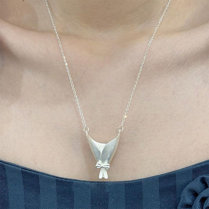 🎁New Arrival 40% OFF💐Flower Bouquet Necklace  – The romantic gift for her 💖🎁【Limited Offer】