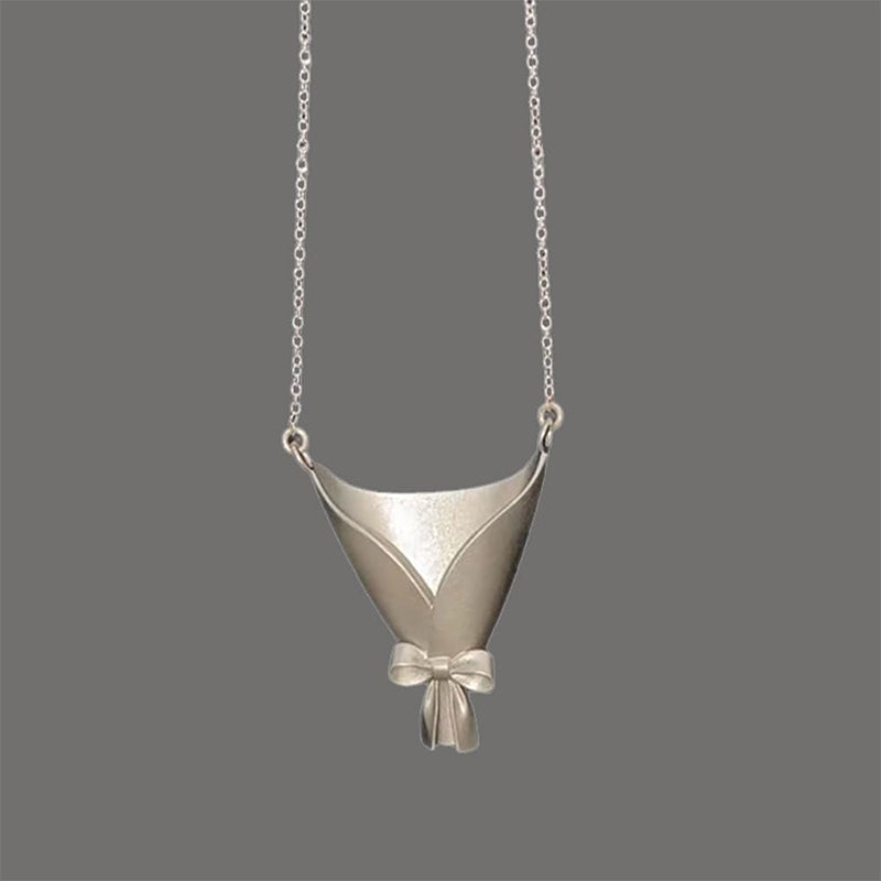 🎁New Arrival 40% OFF💐Flower Bouquet Necklace  – The romantic gift for her 💖🎁【Limited Offer】