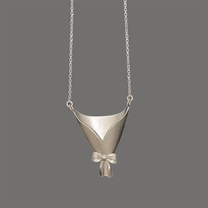 🎁New Arrival 40% OFF💐Flower Bouquet Necklace  – The romantic gift for her 💖🎁【Limited Offer】