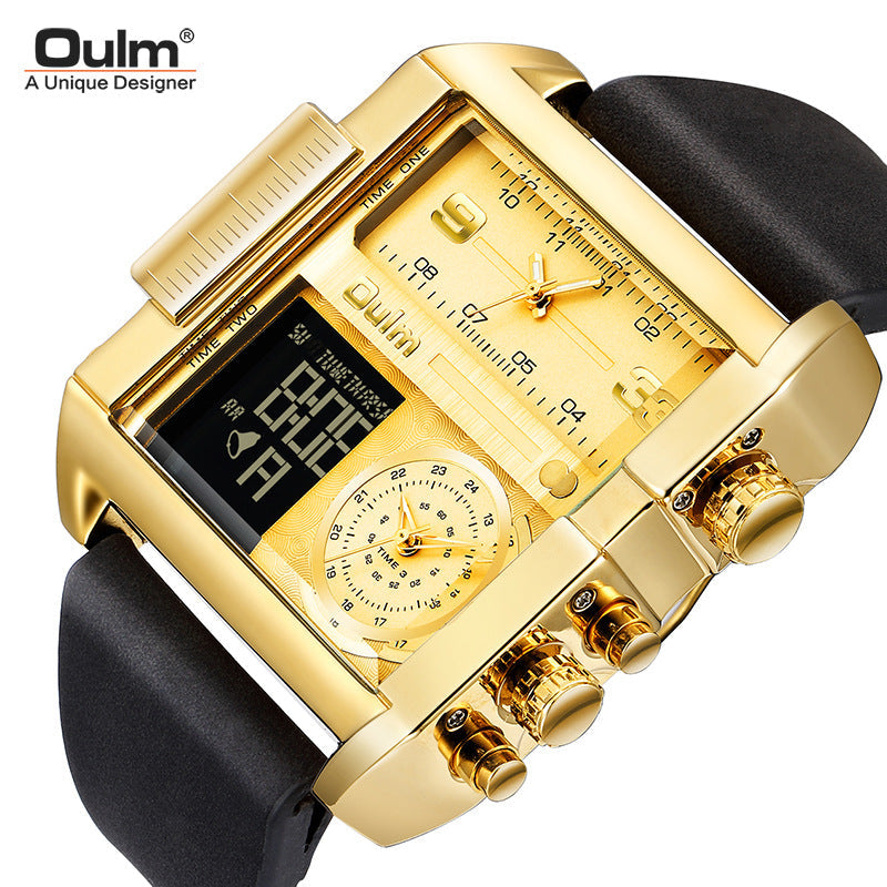 🎁2026 New Arrivals 49% OFF💥50mm Oversized Sport Watch – Dual movement, luminous hands, water resistant. Easy to read, built to last. Great value for sports & work. 🛡️⌚