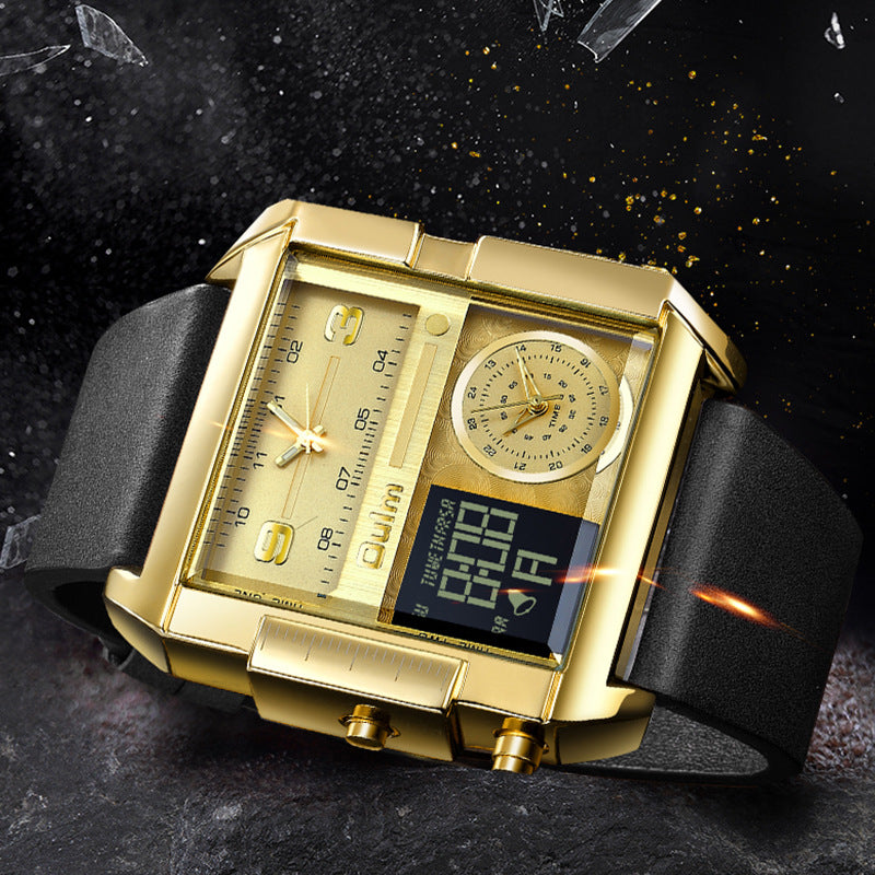 🎁2026 New Arrivals 49% OFF💥50mm Oversized Sport Watch – Dual movement, luminous hands, water resistant. Easy to read, built to last. Great value for sports & work. 🛡️⌚