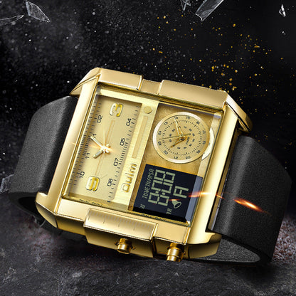 🎁2026 New Arrivals 49% OFF💥50mm Oversized Sport Watch – Dual movement, luminous hands, water resistant. Easy to read, built to last. Great value for sports & work. 🛡️⌚