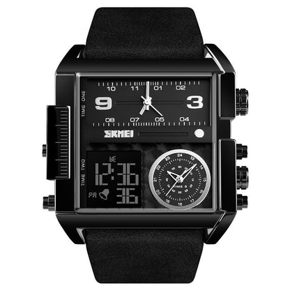 🎁2026 New Arrivals 49% OFF💥50mm Oversized Sport Watch – Dual movement, luminous hands, water resistant. Easy to read, built to last. Great value for sports & work. 🛡️⌚