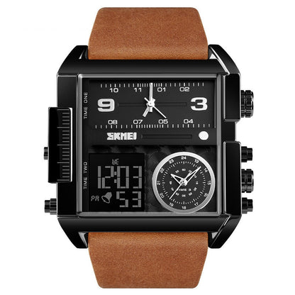 🎁2026 New Arrivals 49% OFF💥50mm Oversized Sport Watch – Dual movement, luminous hands, water resistant. Easy to read, built to last. Great value for sports & work. 🛡️⌚
