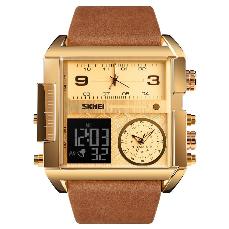 🎁2026 New Arrivals 49% OFF💥50mm Oversized Sport Watch – Dual movement, luminous hands, water resistant. Easy to read, built to last. Great value for sports & work. 🛡️⌚
