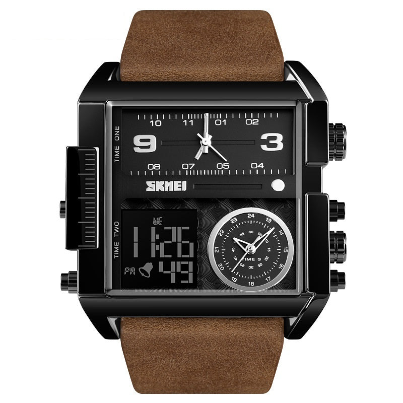 🎁2026 New Arrivals 49% OFF💥50mm Oversized Sport Watch – Dual movement, luminous hands, water resistant. Easy to read, built to last. Great value for sports & work. 🛡️⌚
