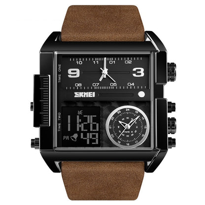 🎁2026 New Arrivals 49% OFF💥50mm Oversized Sport Watch – Dual movement, luminous hands, water resistant. Easy to read, built to last. Great value for sports & work. 🛡️⌚