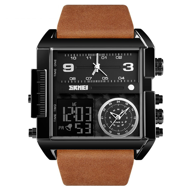 🎁2026 New Arrivals 49% OFF💥50mm Oversized Sport Watch – Dual movement, luminous hands, water resistant. Easy to read, built to last. Great value for sports & work. 🛡️⌚