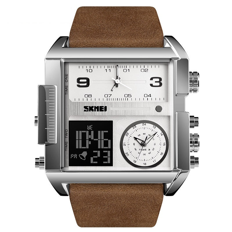 🎁2026 New Arrivals 49% OFF💥50mm Oversized Sport Watch – Dual movement, luminous hands, water resistant. Easy to read, built to last. Great value for sports & work. 🛡️⌚