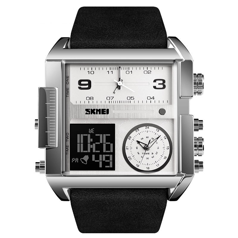 🎁2026 New Arrivals 49% OFF💥50mm Oversized Sport Watch – Dual movement, luminous hands, water resistant. Easy to read, built to last. Great value for sports & work. 🛡️⌚