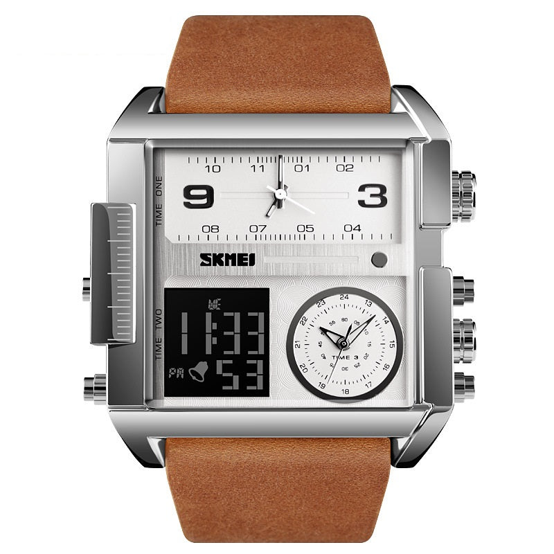 🎁2026 New Arrivals 49% OFF💥50mm Oversized Sport Watch – Dual movement, luminous hands, water resistant. Easy to read, built to last. Great value for sports & work. 🛡️⌚