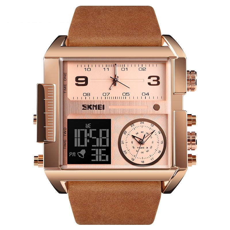 🎁2026 New Arrivals 49% OFF💥50mm Oversized Sport Watch – Dual movement, luminous hands, water resistant. Easy to read, built to last. Great value for sports & work. 🛡️⌚