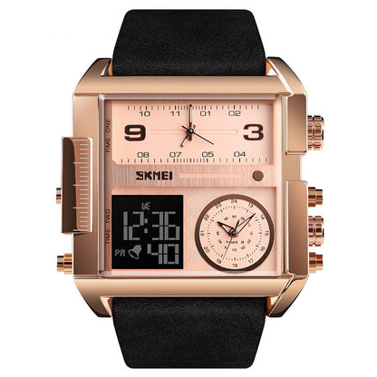 🎁2026 New Arrivals 49% OFF💥50mm Oversized Sport Watch – Dual movement, luminous hands, water resistant. Easy to read, built to last. Great value for sports & work. 🛡️⌚