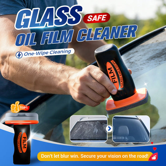 ⏰Auto Glass Side Window Oil Film Removal Cleaner