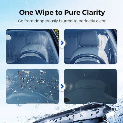 ⏰Auto Glass Side Window Oil Film Removal Cleaner