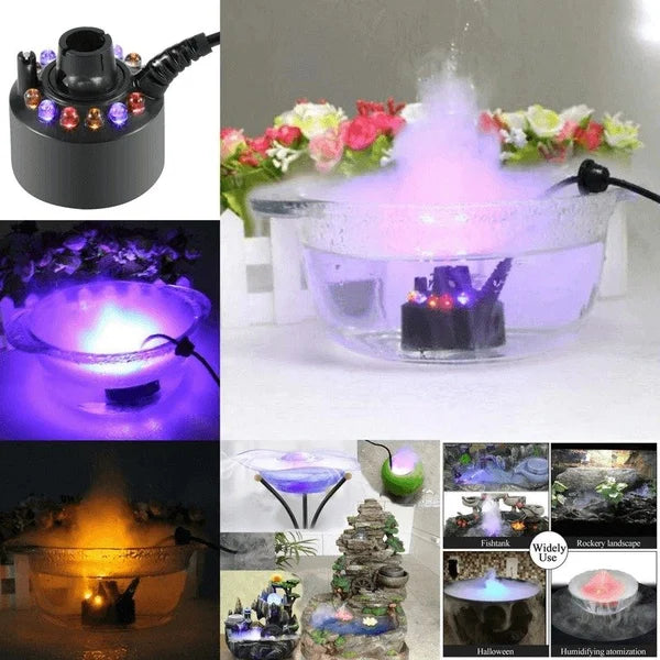 🎉 2026 Sale — Over 15,400 Sold!👻 12 LED light Ultrasonic Mist Maker Fogger