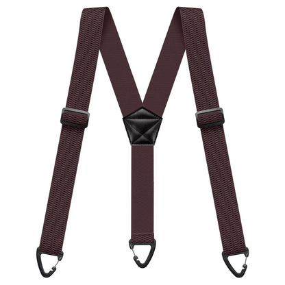 🔥Men's X-Back Suspenders with Hook Clips