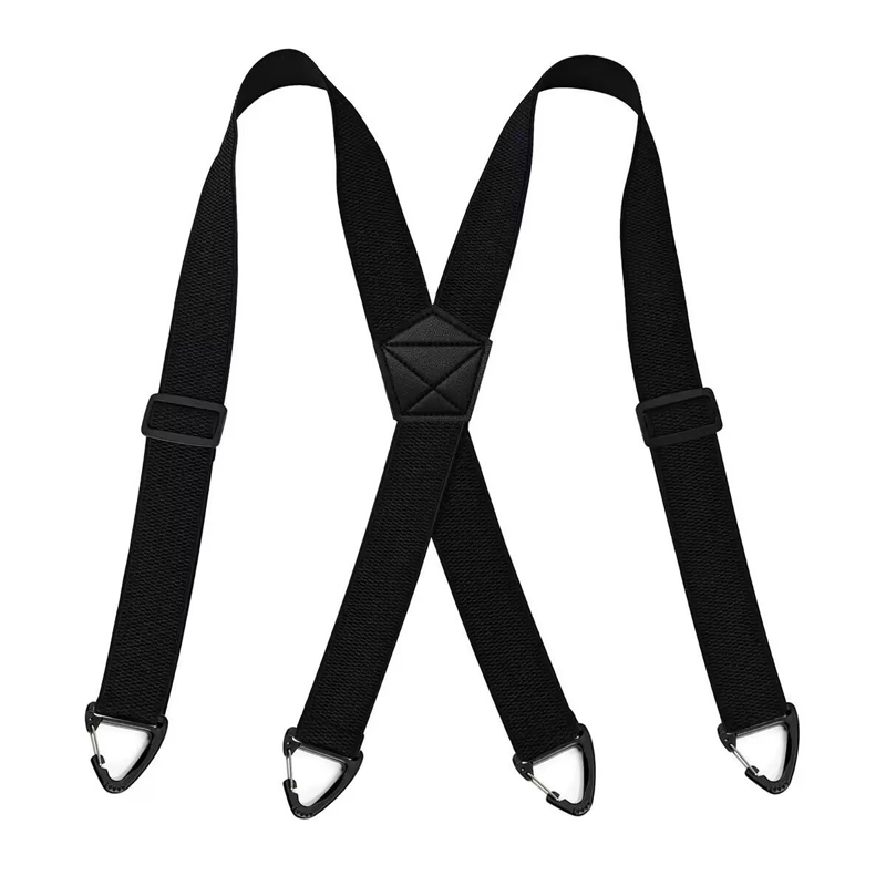 🔥Men's X-Back Suspenders with Hook Clips