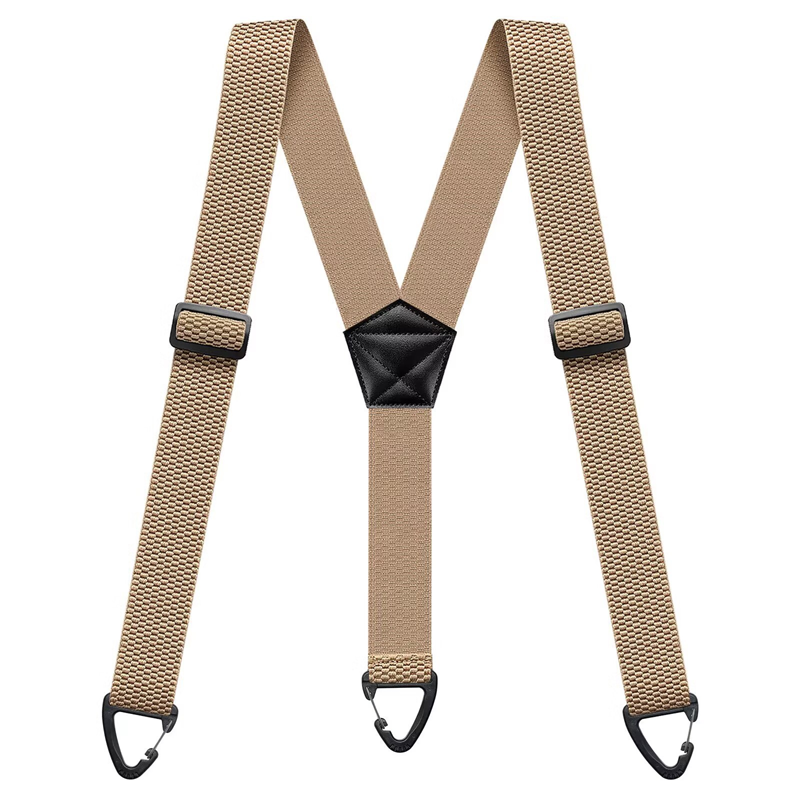 🔥Men's X-Back Suspenders with Hook Clips