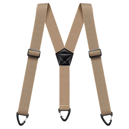 🔥Men's X-Back Suspenders with Hook Clips