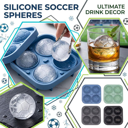 ⚽🏀Football Shape Silicone Ice Ball Mold