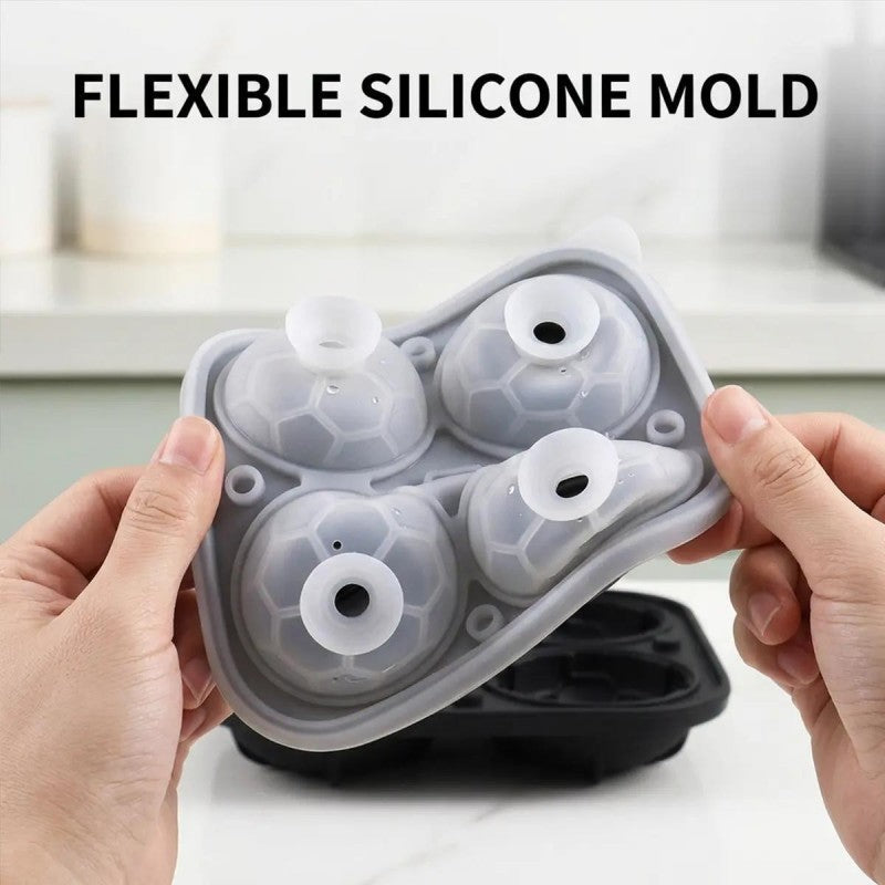 ⚽🏀Football Shape Silicone Ice Ball Mold