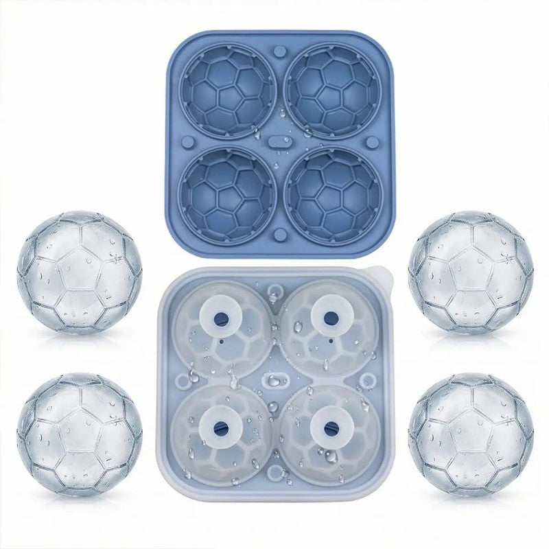 ⚽🏀Football Shape Silicone Ice Ball Mold
