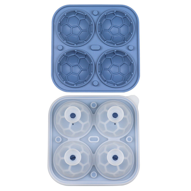 ⚽🏀Football Shape Silicone Ice Ball Mold