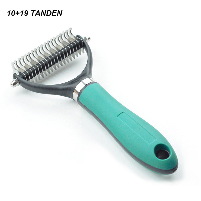 🐶Double-Sided Deshedding Pet Grooming Brush
