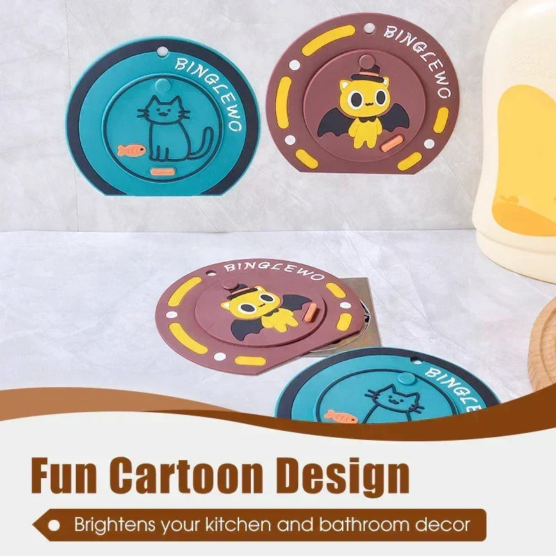 🚿 BUY 1 GET 1 FREE! ✨ Anti‑Clog & Odor‑Proof Drain Cover – Dual‑Function, Tight‑Seal, Cute‑Designed ✨