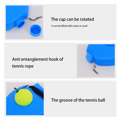 🔥🎾 Portable Solo Tennis Trainer Rebounder – Improve Your Game Anywhere, Anytime 💪✨