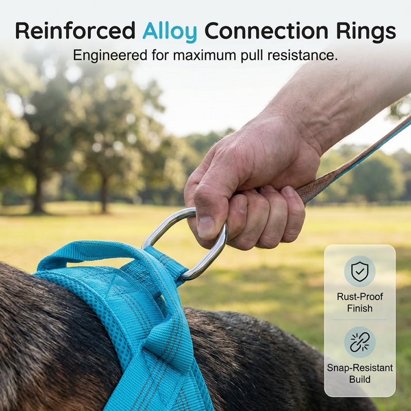 💐49% OFF ! No-Pull Padded Dog Harness – Easy On/Off in Seconds 🐕✨【Limited Offer】