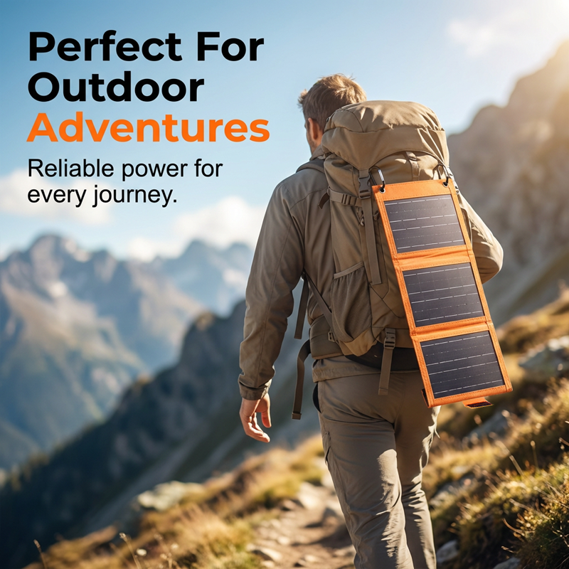 ☀️ LIMITED-TIME 30% OFF! ✨ Portable Solar Panel – Foldable, USB Charging, Weather-Resistant 🎒
