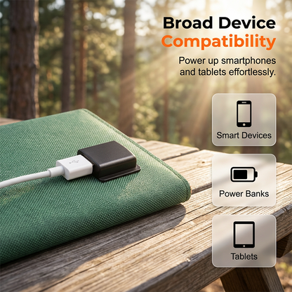 ☀️ LIMITED-TIME 30% OFF! ✨ Portable Solar Panel – Foldable, USB Charging, Weather-Resistant 🎒