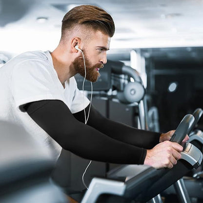 ☀️ BUY MORE SAVE MORE 🎁 Sporty Cooling Compression Sleeves with UV Protection – Cool, Protective, and Perfect for Outdoor Sports 🏃‍♂️