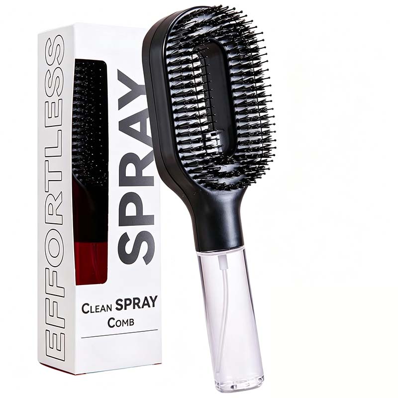🪮💦Last Day Special Price🔥Anti-Static Hair Brush with Built-in Sprayer