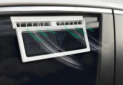 🚗 Solar Car Cooling Fan – Ventilation &amp; Fresher Air in the Car 🌿