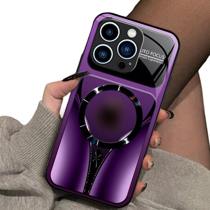 📱 49% OFF! 🧲iPhone Stylish Magnetic Shockproof Phone Case – all-round protection, integrated magnetic ring & perfect for car mounts – slim, grippy & sturdy 🛡️
