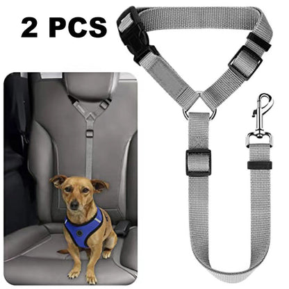 🎁2-in-1 Dog Car Seat Belt & Walking Leash