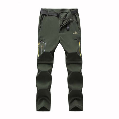 Men's 2-in-1 Convertible Hiking Pants with Belt