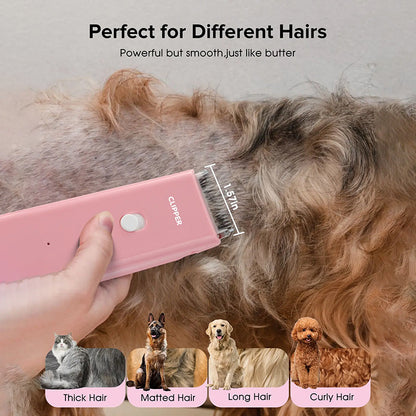 📢📢48% OFF !! ⏰Quiet Cordless Pet Hair Clipper